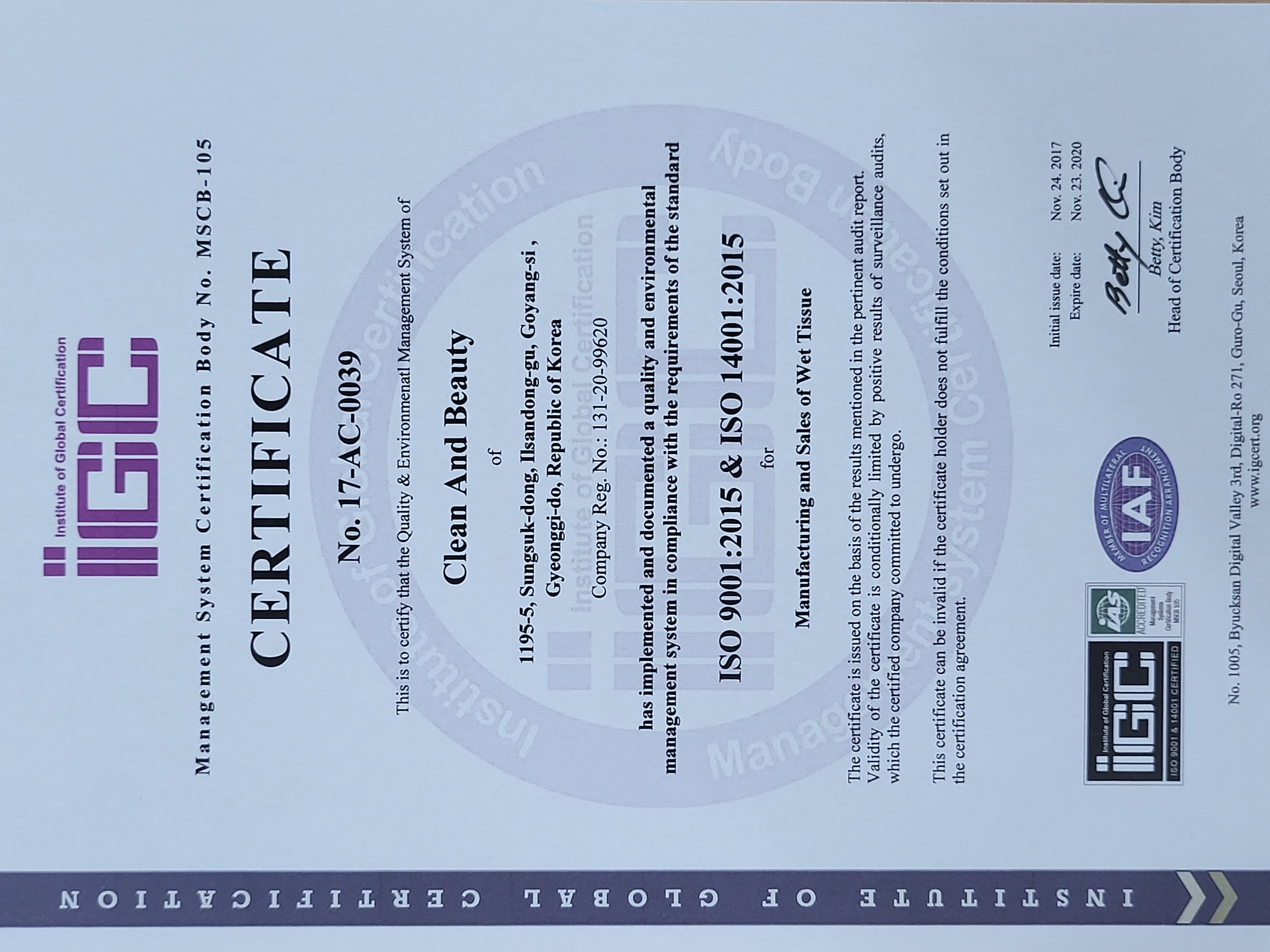 ISO 14001